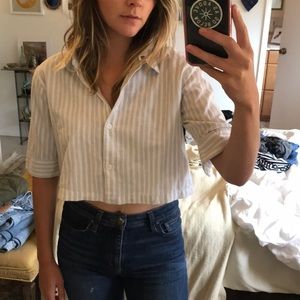 Imperial Motion Tops - Striped crop top Imperial Motion Tops - Striped crop top